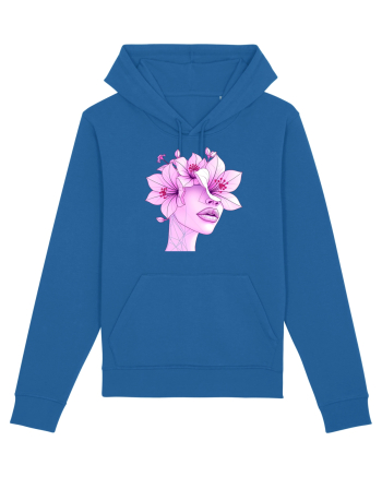 FLORAL GEOMETRIC CRINI Feminitate 3 Royal Blue
