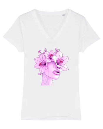 FLORAL GEOMETRIC CRINI Feminitate 3 White