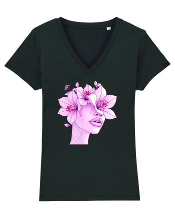 FLORAL GEOMETRIC CRINI Feminitate 3 Black
