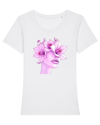 FLORAL GEOMETRIC CRINI Feminitate 3 White