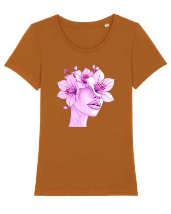 FLORAL GEOMETRIC CRINI Feminitate 3 Roasted Orange
