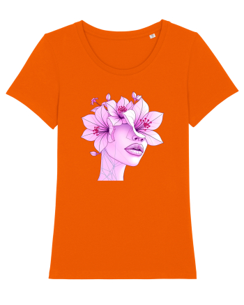 FLORAL GEOMETRIC CRINI Feminitate 3 Bright Orange
