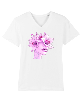 FLORAL GEOMETRIC CRINI Feminitate 3 White