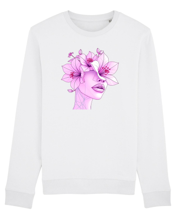 FLORAL GEOMETRIC CRINI Feminitate 3 White