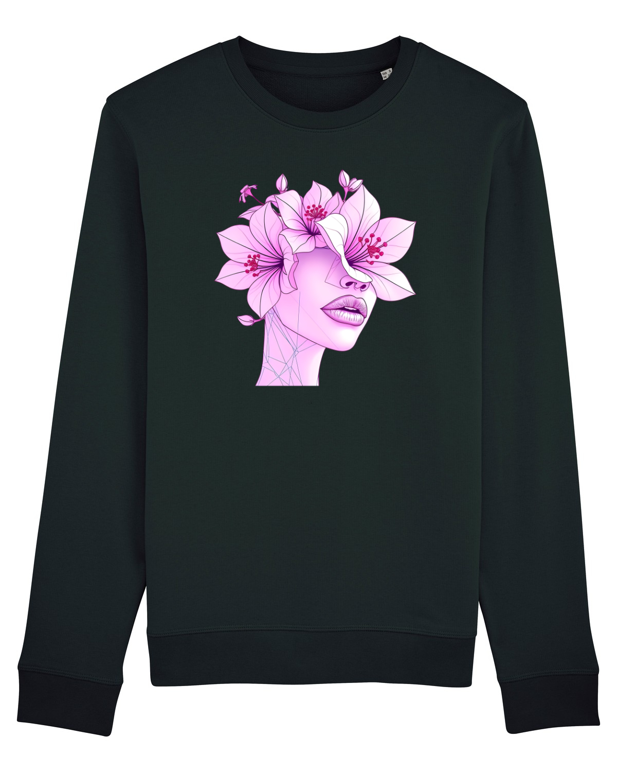 Bluză mânecă lungă Unisex Rise Black