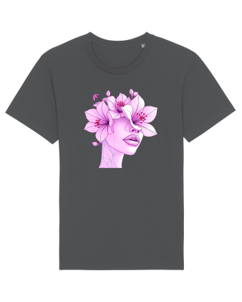 FLORAL GEOMETRIC CRINI Feminitate 3 Anthracite