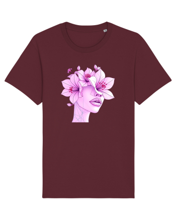 FLORAL GEOMETRIC CRINI Feminitate 3 Burgundy