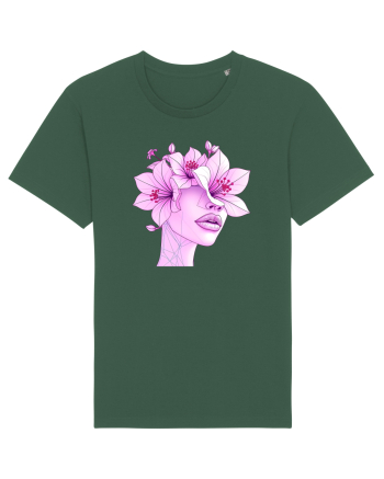 FLORAL GEOMETRIC CRINI Feminitate 3 Bottle Green