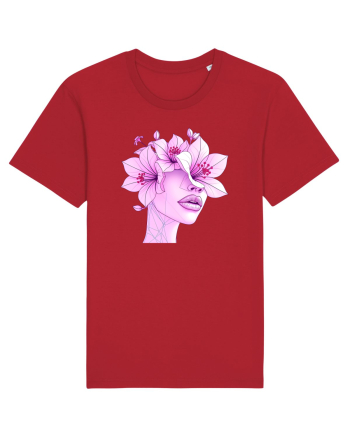 FLORAL GEOMETRIC CRINI Feminitate 3 Red