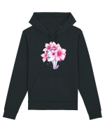 FLORAL GEOMETRIC ORHIDEE  Feminitate 2 Hanorac Unisex Drummer