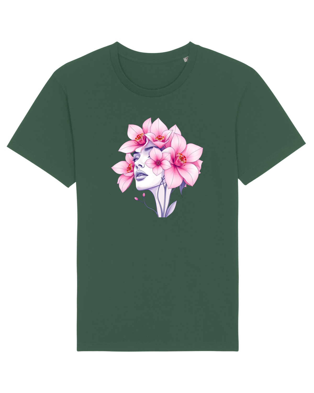 Tricou mânecă scurtă Unisex Rocker Bottle Green