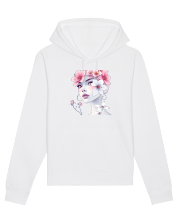 FLORAL GEOMETRIC MAGNOLII Feminitate  2 White