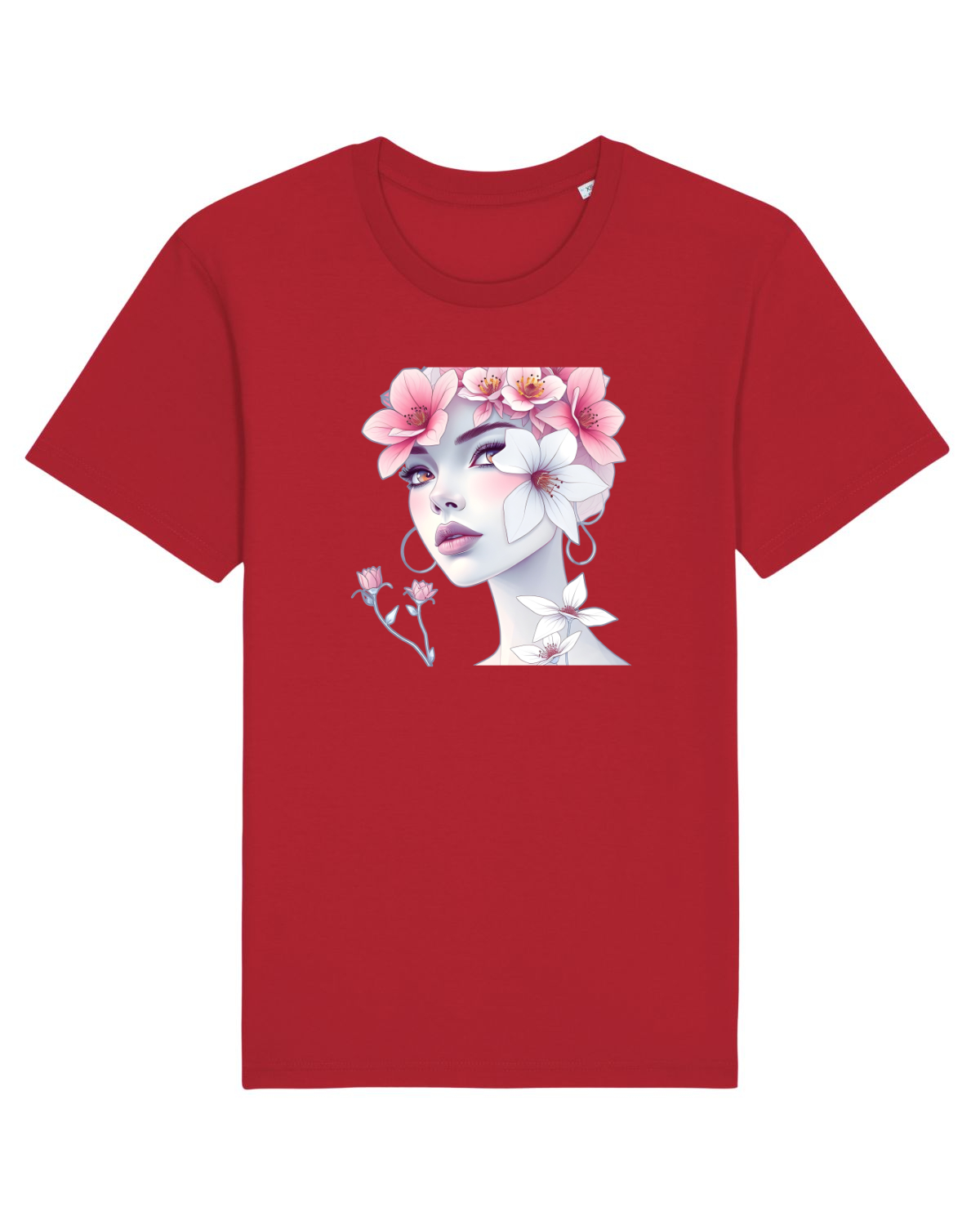 Tricou mânecă scurtă Unisex Rocker Red