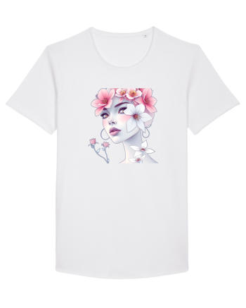 FLORAL GEOMETRIC MAGNOLII Feminitate  2 White