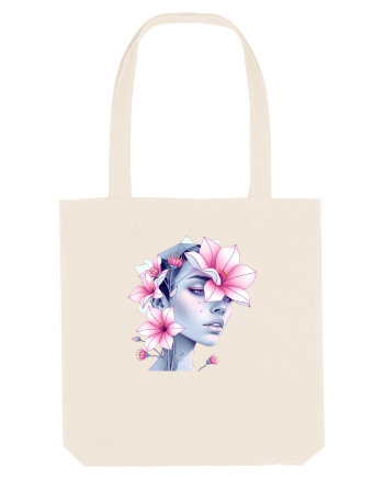 FLORAL GEOMETRIC MAGNOLII Feminitate  3 Natural
