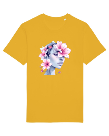 FLORAL GEOMETRIC MAGNOLII Feminitate  3 Spectra Yellow