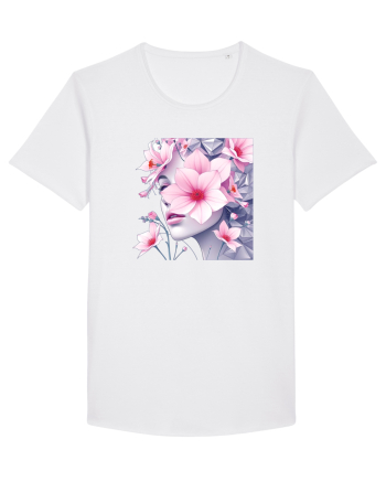 FLORAL GEOMETRIC MAGNOLII Feminitate  4 White