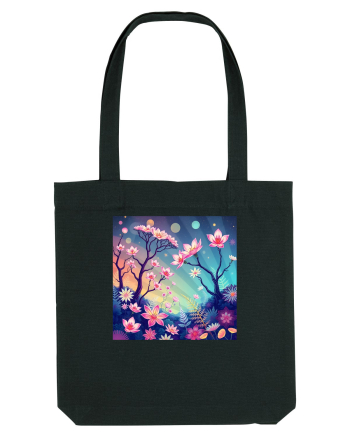 FLORAL GEOMETRIC - PEISAJ SUPERNATURAL 1 Black