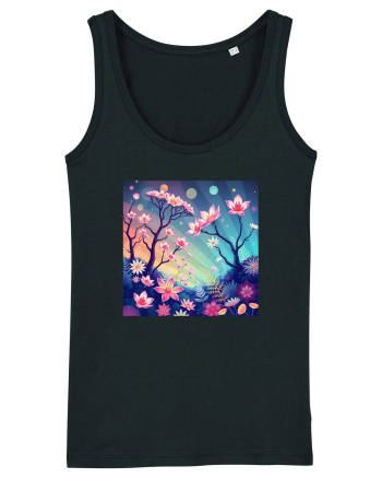 FLORAL GEOMETRIC - PEISAJ SUPERNATURAL 1 Black