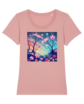 FLORAL GEOMETRIC - PEISAJ SUPERNATURAL 1 Canyon Pink