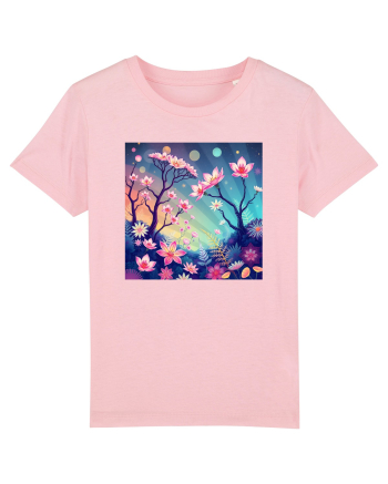 FLORAL GEOMETRIC - PEISAJ SUPERNATURAL 1 Cotton Pink