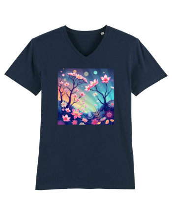 FLORAL GEOMETRIC - PEISAJ SUPERNATURAL 1 French Navy
