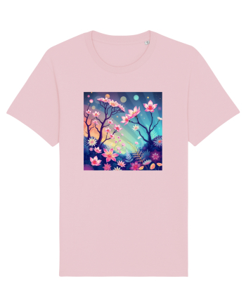 FLORAL GEOMETRIC - PEISAJ SUPERNATURAL 1 Cotton Pink