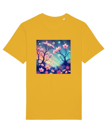 FLORAL GEOMETRIC - PEISAJ SUPERNATURAL 1 Spectra Yellow