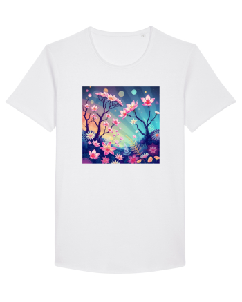 FLORAL GEOMETRIC - PEISAJ SUPERNATURAL 1 White