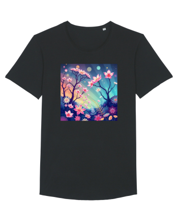 FLORAL GEOMETRIC - PEISAJ SUPERNATURAL 1 Black