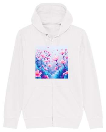 FLORAL GEOMETRIC - PEISAJ SUPERNATURAL 2 White