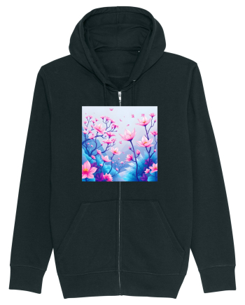 FLORAL GEOMETRIC - PEISAJ SUPERNATURAL 2 Black