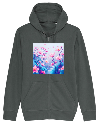 FLORAL GEOMETRIC - PEISAJ SUPERNATURAL 2 Anthracite
