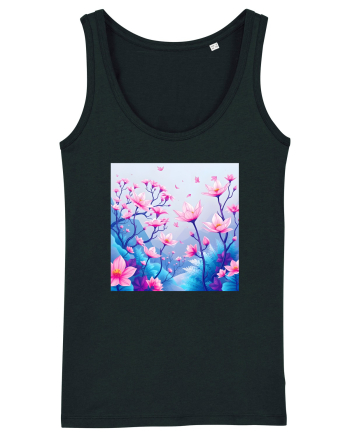 FLORAL GEOMETRIC - PEISAJ SUPERNATURAL 2 Black