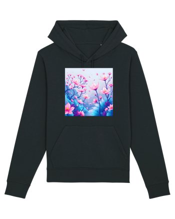 FLORAL GEOMETRIC - PEISAJ SUPERNATURAL 2 Black