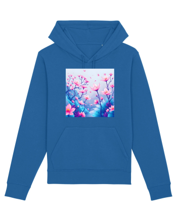 FLORAL GEOMETRIC - PEISAJ SUPERNATURAL 2 Royal Blue