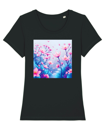FLORAL GEOMETRIC - PEISAJ SUPERNATURAL 2 Black