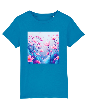 FLORAL GEOMETRIC - PEISAJ SUPERNATURAL 2 Azur