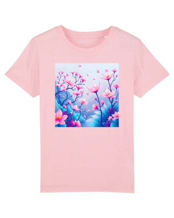 FLORAL GEOMETRIC - PEISAJ SUPERNATURAL 2 Cotton Pink