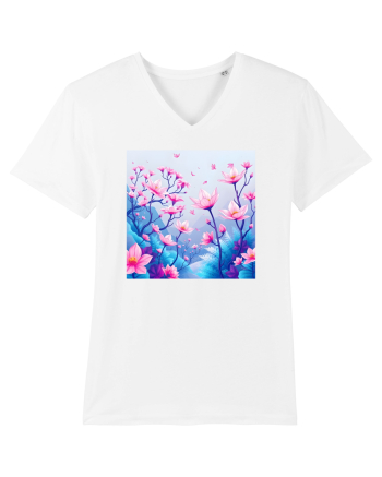 FLORAL GEOMETRIC - PEISAJ SUPERNATURAL 2 White