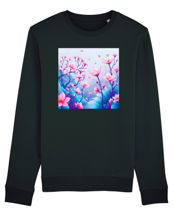 FLORAL GEOMETRIC - PEISAJ SUPERNATURAL 2 Black