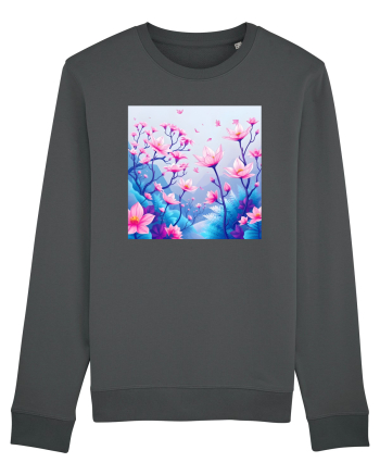 FLORAL GEOMETRIC - PEISAJ SUPERNATURAL 2 Anthracite