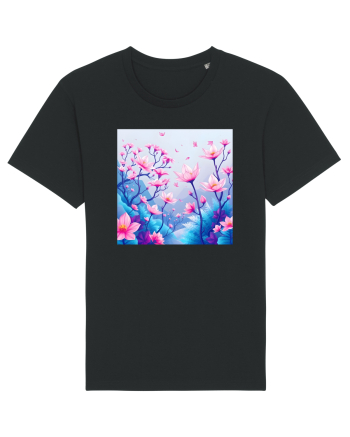 FLORAL GEOMETRIC - PEISAJ SUPERNATURAL 2 Black