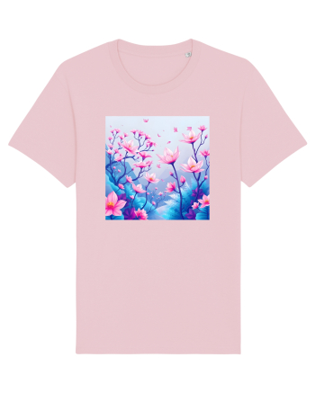 FLORAL GEOMETRIC - PEISAJ SUPERNATURAL 2 Cotton Pink
