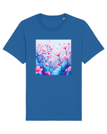 FLORAL GEOMETRIC - PEISAJ SUPERNATURAL 2 Royal Blue