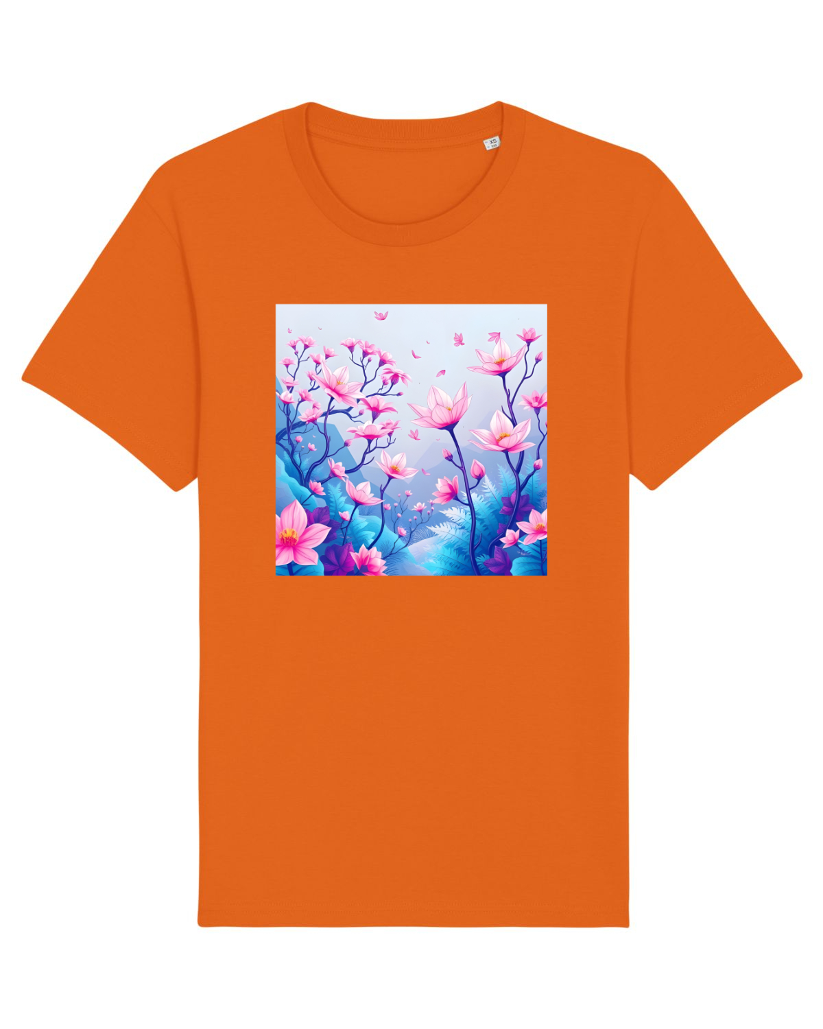 Tricou mânecă scurtă Unisex Rocker Bright Orange
