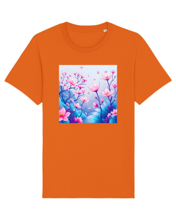 FLORAL GEOMETRIC - PEISAJ SUPERNATURAL 2 Bright Orange
