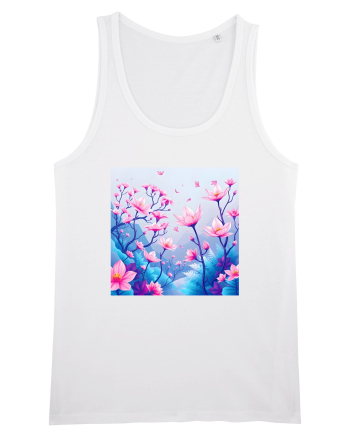 FLORAL GEOMETRIC - PEISAJ SUPERNATURAL 2 White