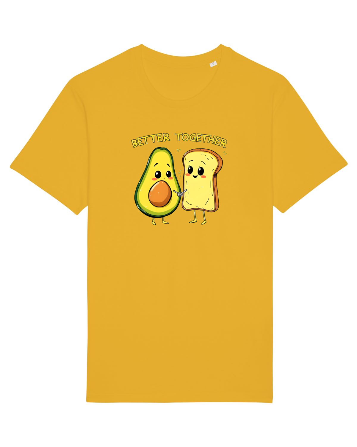 Tricou mânecă scurtă Unisex Rocker Spectra Yellow