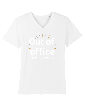 OUT OF OFFICE Permanently  White